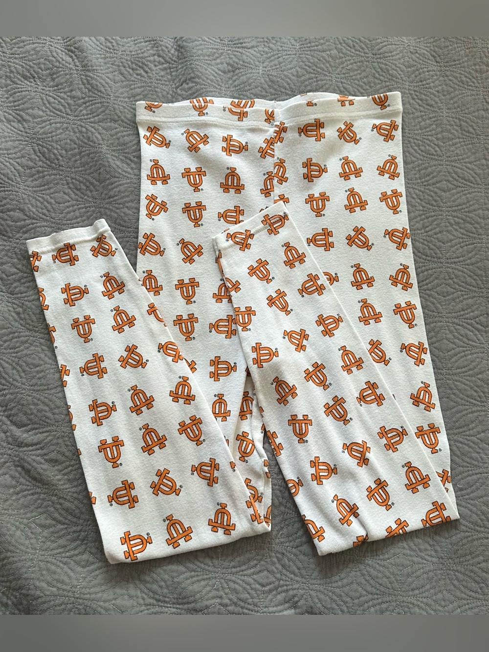 Vintage 1990s Tennessee Volunteers Printed Thermal Leggings